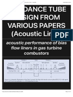 IMPEDANCE TUBE DESIGN FROM VARIOUS PAPERS (Acoustic Liner) - HackMD