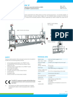 T-486 ALTA S Temporary Suspended Platform - 13EN