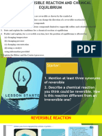 Reversible Reaction and Chemical Eq PT1