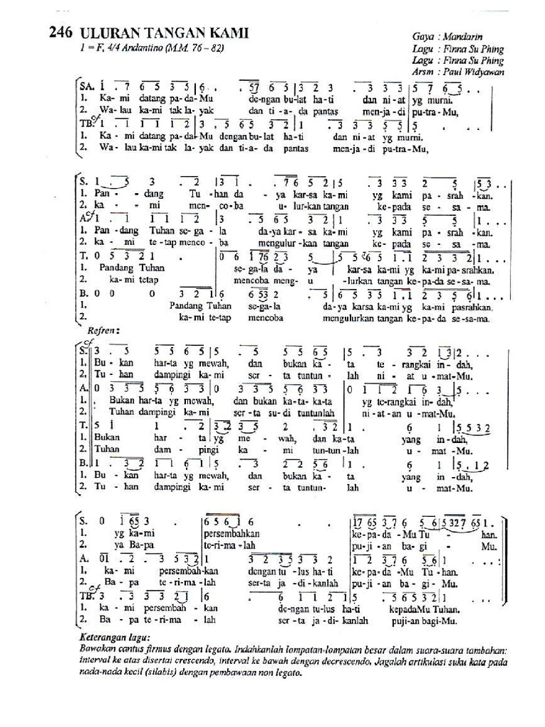 Madah Bakti 246-1 | PDF