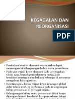 Kegagalan Dan Reorganisasi