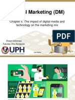 DM 2020 - Pertemuan 6 - Ch5 The Impact of Digital Media and Technology On The Marketing Mix