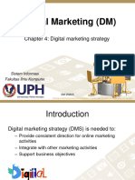 DM 2020 - Pertemuan 5 - Ch4 Digital Marketing Strategy