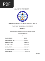 Arba Minch University: Faculty of Mechanical Engineering