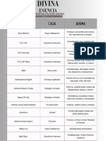 Lista de Fragancias Hombre