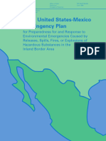 Joint United States-Mexico Contingency Plan