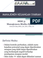 Sesi 05 - Mankeu Syariah - Risk Management