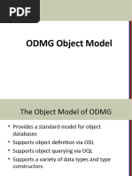 Unit 5 - ODMG Object Model