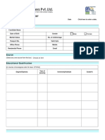 Candidate Screening Form