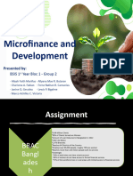 Microfinance-And-Development - BRAC & Banco Adopem