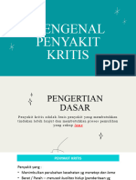 Mengenal Penyakit Kritis DR Josh