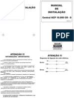 Instale com segurança a Central GCP 10.000 CR-S
