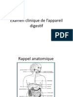 Examen clinique de l’appareil digestif (1)