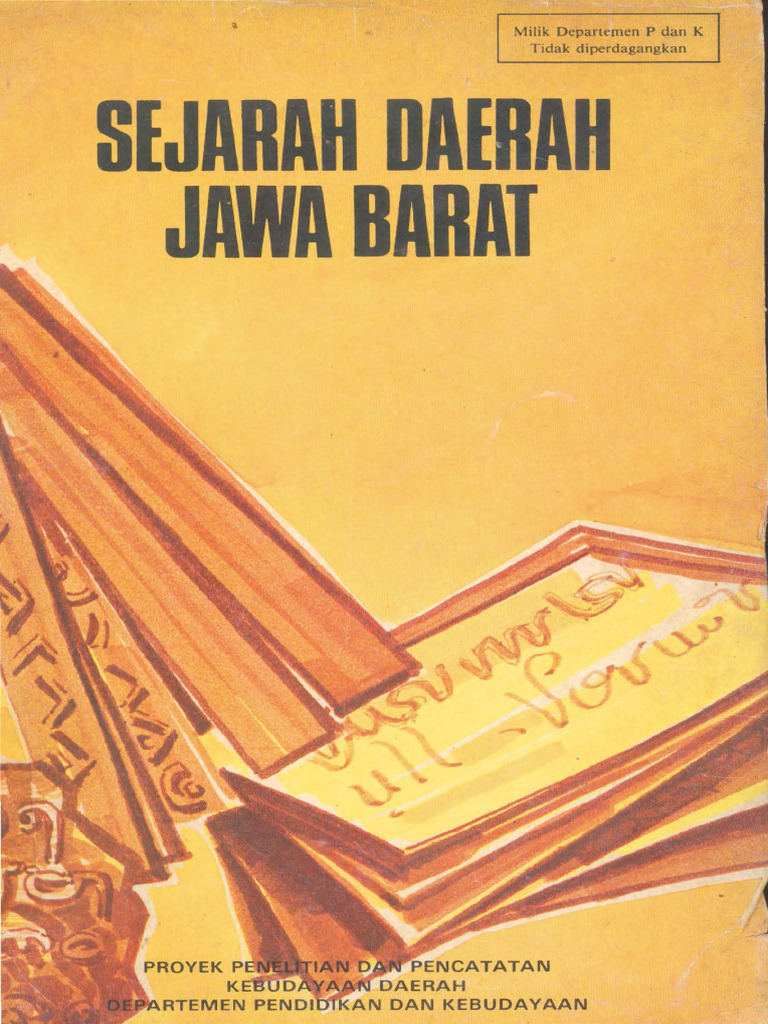 Sejarah Daerah Jawa Barat | PDF | Ilmu Sosial | Sains & Matematika