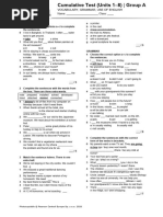 HighNote1 U1-8 Cumulative Test A