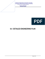 9.4 Detailed Engineering Plan