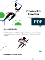 Chemicka Kinetika Preze