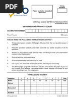 Information Technology P2 2022