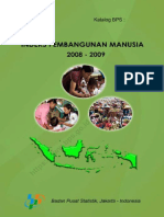 Indeks Pembangunan Manusia 2008 2009