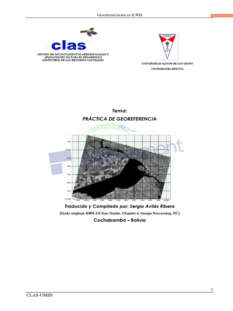 04a Practica Georef ILWIS | PDF | Sistema de información geográfica ...