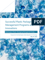 Successful Plastic Packaging Management Programs and Innovations Report - 05182020