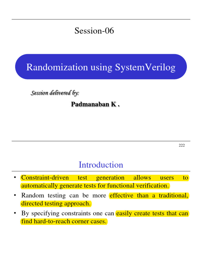Session6svrandomization 140607233435 Phpapp01 | PDF | Software ...
