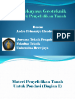 MK Rekayasa Geoteknik Penyelidikan Tanah