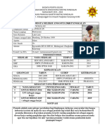 Contoh Form Biodata Seleksi Anggota DKR Pangkalan