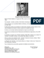 Biografía de Ramón Díaz Sánchez, escritor y político venezolano