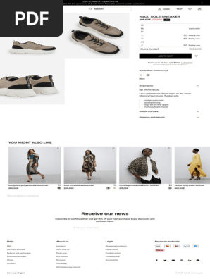 Maxi sole sneaker  AD Europa