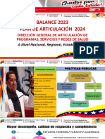 Balance 2023 Plan 2024 Articulación