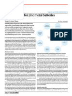 Best Practices For Zinc Metal Batteries