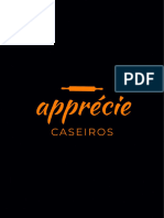 Cardápio Apprécie Caseiros (Clientes-Festa) 2