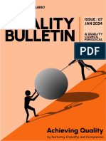 Quality Bulletin Issue 7-22110