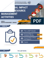 PRESENTASI The Financial Impact of HRM Activities Kel 6 PDF