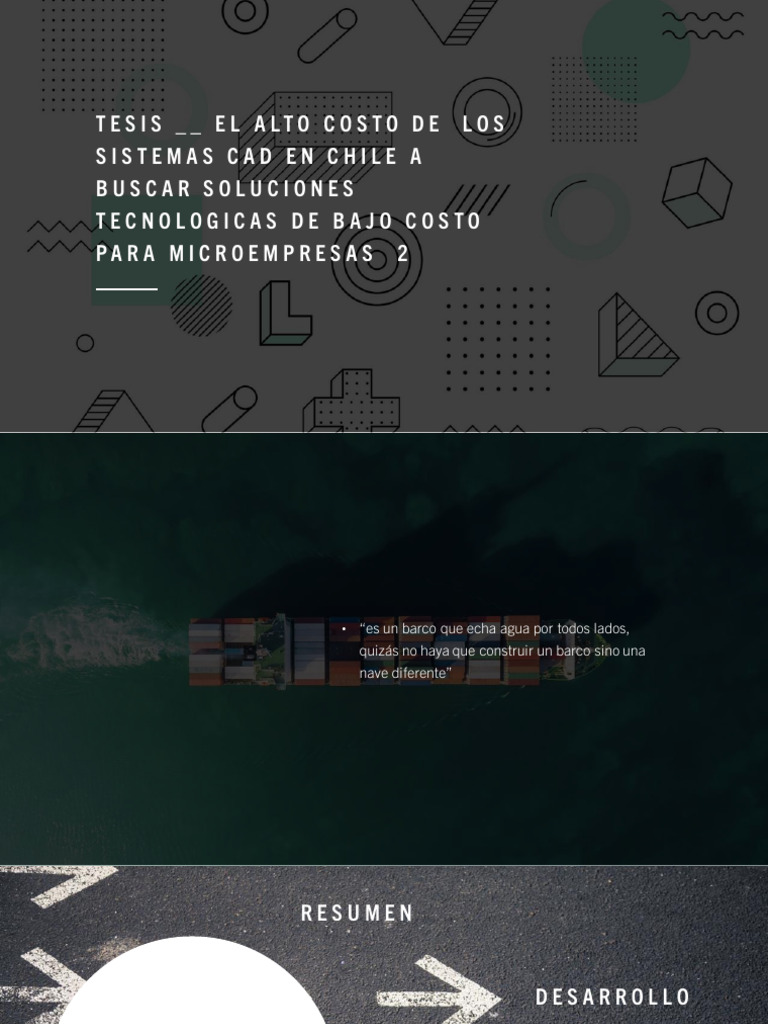 D Tesis - El Alto Costo de Los Sistemas CAD en Chile (Conlleva) A ...