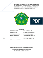 Laporan Tugas Matematika Wajib Membuat Tabel Distribusi Frekuensi Biasa