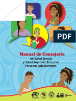 Manual de Consejería en Salud Sexual y Reproductiva para Personas Adolescentes