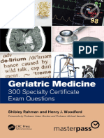 Geriatric Medicine 300 Specialty Certificate Exam Questions Masterpass 1stnbsped 0367564009 9780367564001 9780367564025 9781003097556