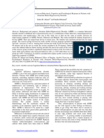 Effect of Regular Aerobic Exercises On Behavioral, Cognitive and Psychological Response in Patients With Attention Deficit-Hyperactivity Disorder