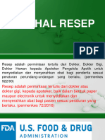 Perihal Resep