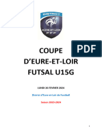Coupe Futsal U15 Dossier Complet 23 24