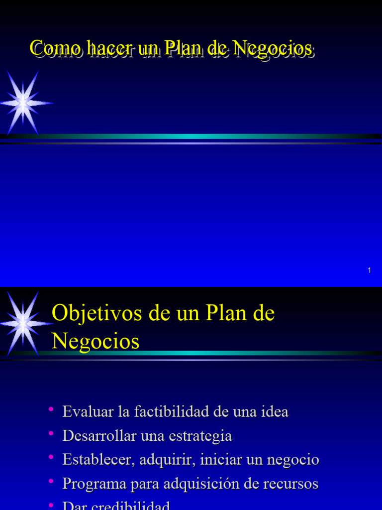 Guía Completa para un Plan de Negocios | PDF | Marketing | Producto ...