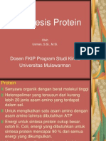 Biosintesis Protein