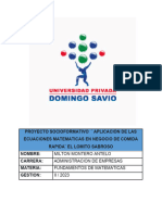 Examen Matematicas