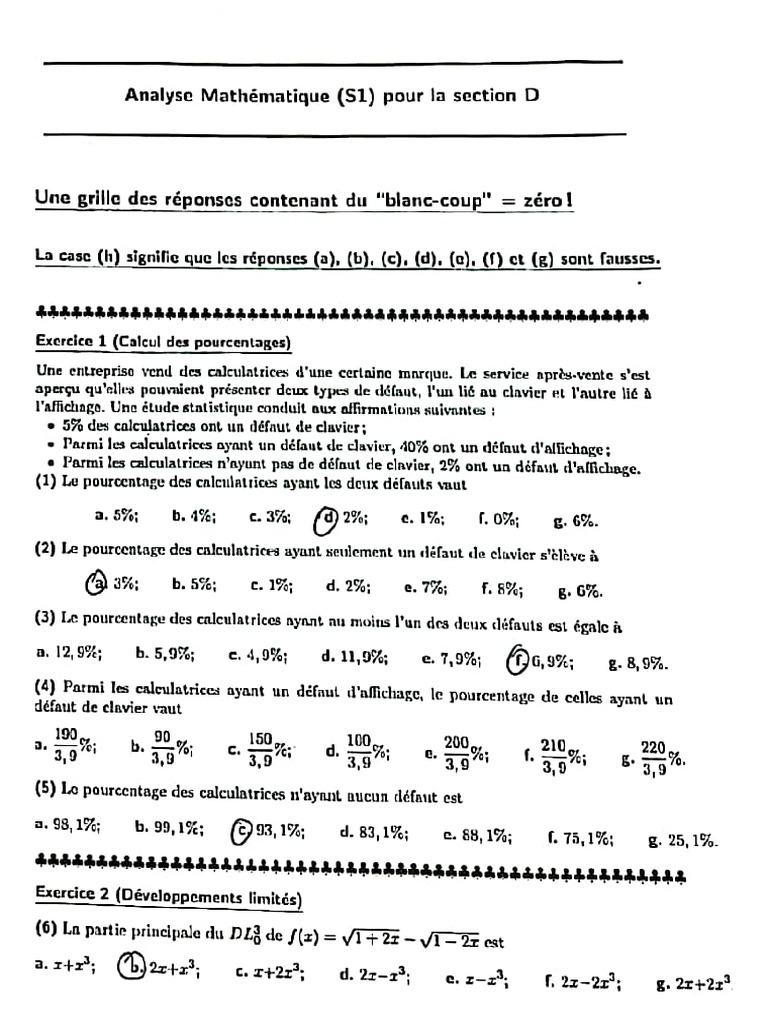 Correction Exam Math 2024 | PDF