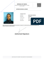 IDL-V5YTLBK3-Interim Driving License