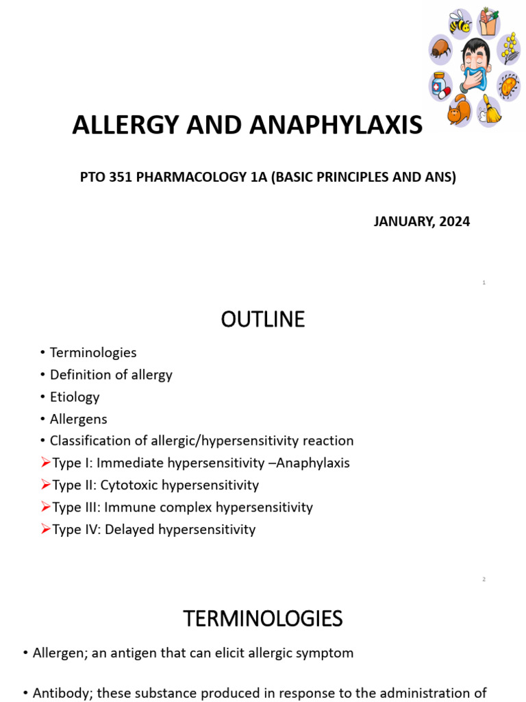 Allergy and Anaphylaxis | PDF | Allergy | Allergen