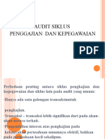 Pertemuan Audit Siklus Penggajian KPegawaian