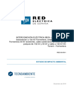 Estudio de Impacto Ambiental: REE-IB-050/1